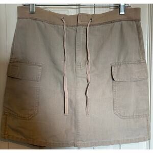 Gloria Vanderbilt linen blend skort size 6